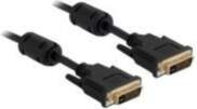 Delock 3m Black DVI Cable