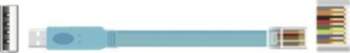 DeLOCK 3m Serial Cable Blue