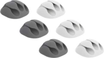 Delock Cable Organizer with 3 Feed-Throughs