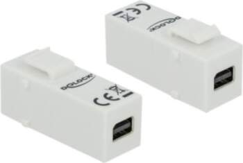 Delock Keystone module DisplayPort adapter White