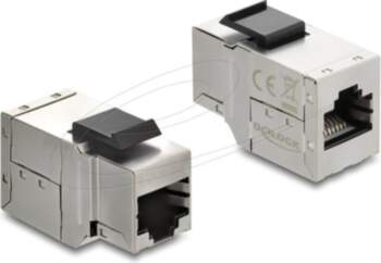 Delock Keystone Module - Silver, Black