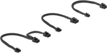 Delock Power Cable Pack Black
