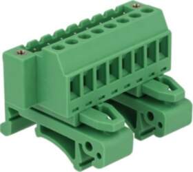 Delock Power Socket Adapter Set Green