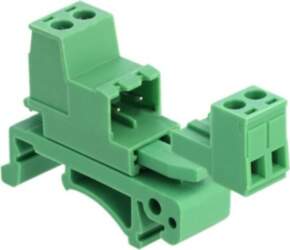 Delock Power Socket Adapter Set Green