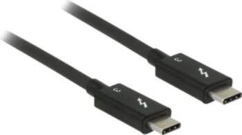 Delock Thunderbolt Cable 50cm Black