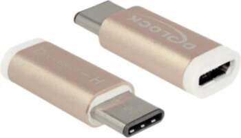 Delock USB-C Adapter Gold