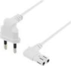 DELTACO Power Cable 3m White
