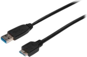 Digitus ASSMANN 25cm USB cable, black