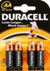 Duracell AA LR6 4 Pack