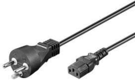 Goobay 2m Power Cable Black