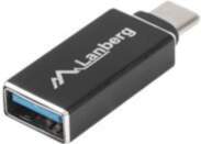 Lanberg USB-C Adapter, Black