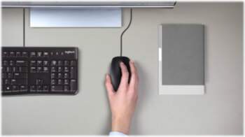 LOGITECH B110 Silent Mouse right and