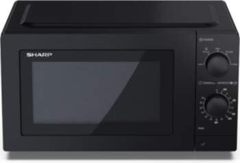 Sharp YC-MS181AE-B Microwave Oven Black