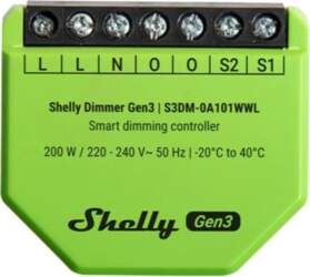 Shelly Dimmer Gen3 WiFi Light Controller