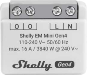 Shelly EM Mini Gen4 Relay Switch