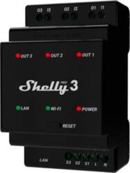 Shelly Pro 3 Three-phase DIN Relay