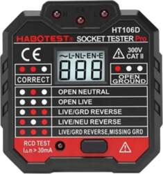 Socket tester with digital display Habotest