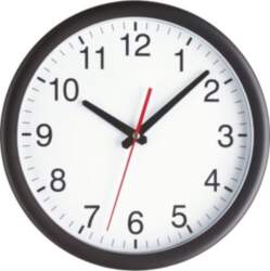 TFA Dostmann TFA Clock Black Analog