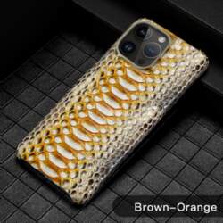 100% Genuine Python Leather Phone Cover