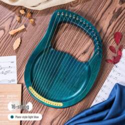 16/24 String Lyre Harp: Beginner-Friendly, Portable