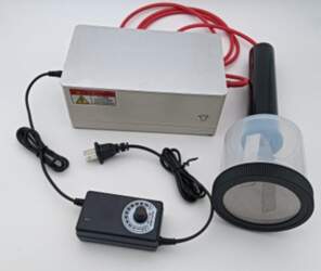 1set   DIY Desktop electrostatic flocking machine