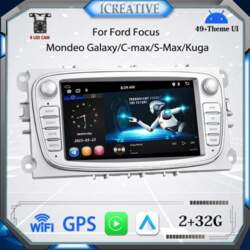 2 DIN Carplay Auto Radio Android