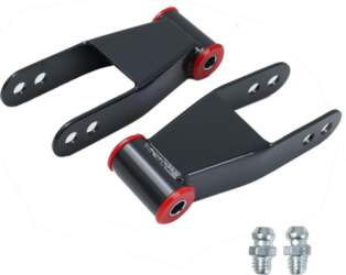 2  Rear Drop Lowering Shackle Kit
