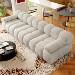 300cm.Foam Boneless Sofa Compression, Sectional