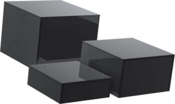 3x Buffet Risers Catering Multiuse Display