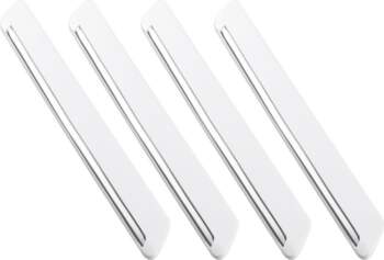 4pcs Bumper Rubber Protector Lip Guard