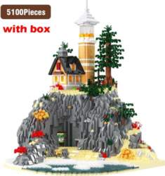 5100pcs Lighthouse Building Blocks with LED