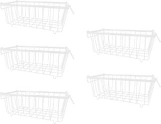 5Pieces Stackable Freezer Bins with Foldable