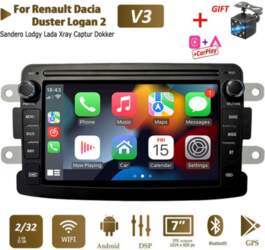 7/8 GPS navigācijas radio Android 2