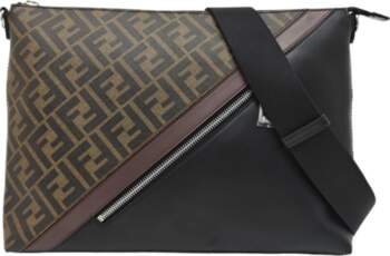 [Pre-Owned] Monogram Logo FF Pattern Coated