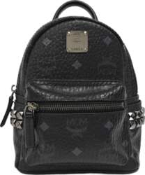 [Pre-Owned] Studded Multifunctional Leather Backpack Mini