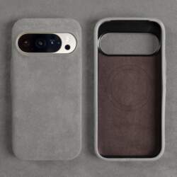 Alcantara Premium vāciņš Google Pixel 9