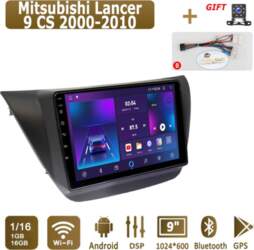 Android Carplay Auto Radio priekš Mitsubishi