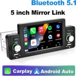 Automašīnas radio 1 din Universāls CarPlay
