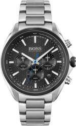 BOSS Distinct Black Silver Nerūsējošā Tērauda