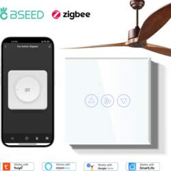 BSEED Zigbee Fan Touch Switch Smart