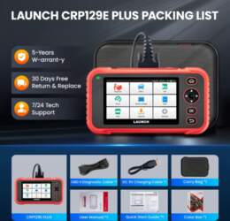 Car Diagnostic Tools LAUNCH X431 CRP129E