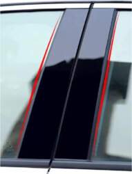 Car Pillar Posts Door Window Trim