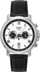 Casio Beside Chronograph Analog Leather Strap