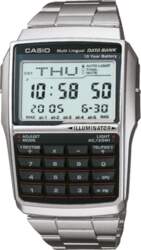 CASIO Data Bank Silver Watch DBC32D-1A