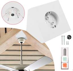 Ceiling Fan Box Mounting Bracket Support