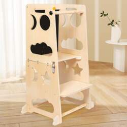Children Foldable Kitchen Step Stool With