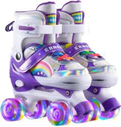 Children`s Double Row Beginner Roller Skates