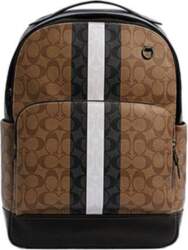 COACH Graham Canvas With Leather Backpack