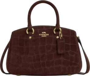 Coach Savannah 28 Gold Hardware Crocodile