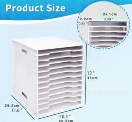 Desktop File Organizer Rack Multi-Layer Document